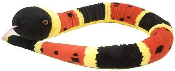 Wild Republic CK plush soft toy coral snake stuffed animal plushie