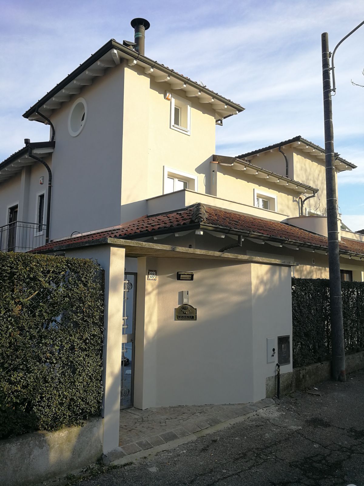 viste esterna di una villetta