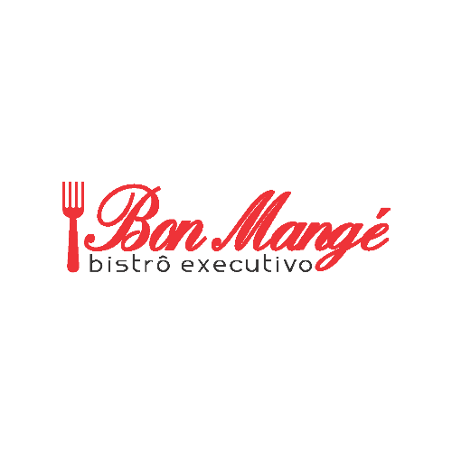 Um logotipo para um restaurante chamado bon mange bistro executivo