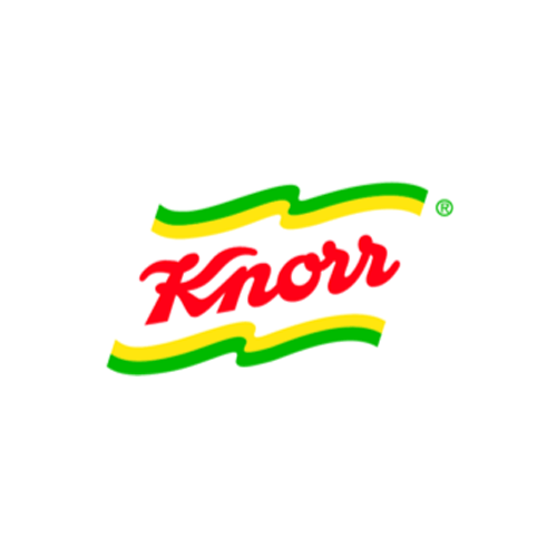 Um logotipo da Knorr em um fundo branco