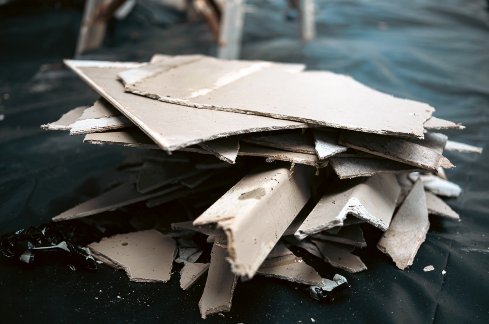 A Box that Says ' Warning Contains Asbestos ' on It — Asbestos Risk Removal In Rockhampton, QLD