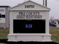 Health District Sign – Chillicothe, OH – All Signs of Chillicothe Inc.