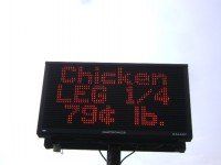 Chicken Leg Sign – Chillicothe, OH – All Signs of Chillicothe Inc.