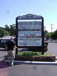 Eye Center Sign – Chillicothe, OH – All Signs of Chillicothe Inc.