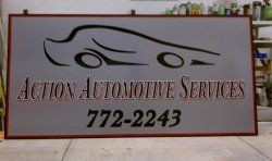 Action Automotive Services Sign – Chillicothe, OH – All Signs of Chillicothe Inc.