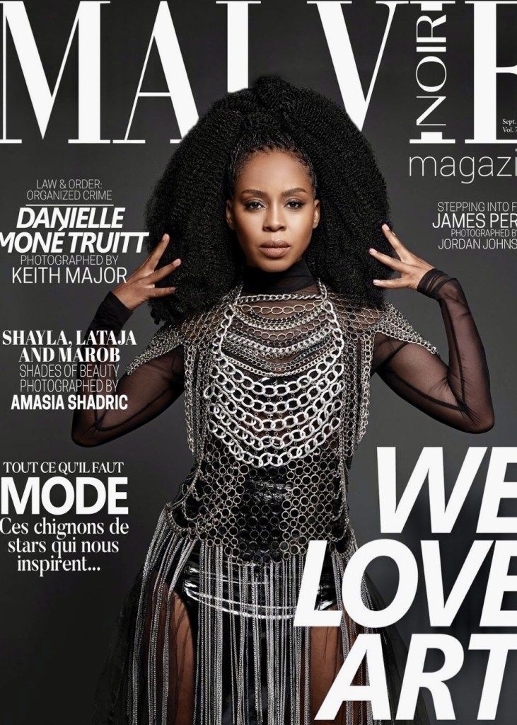 Woman in a Magazine Cover