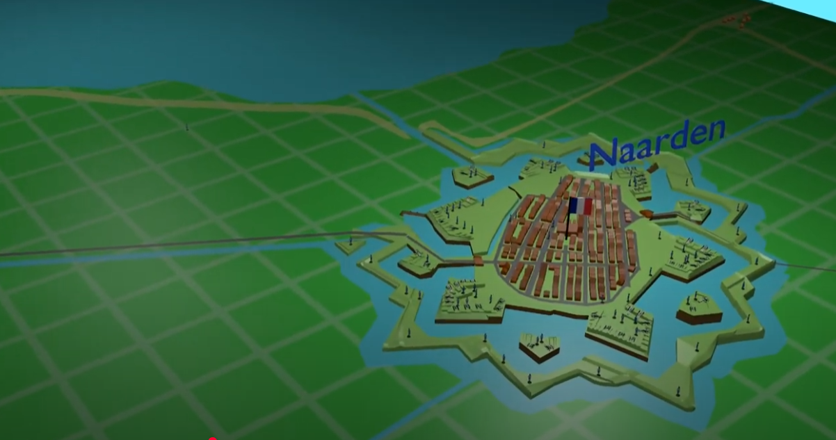 Afbeelding uit de documentaire Het beleg van Naarden
