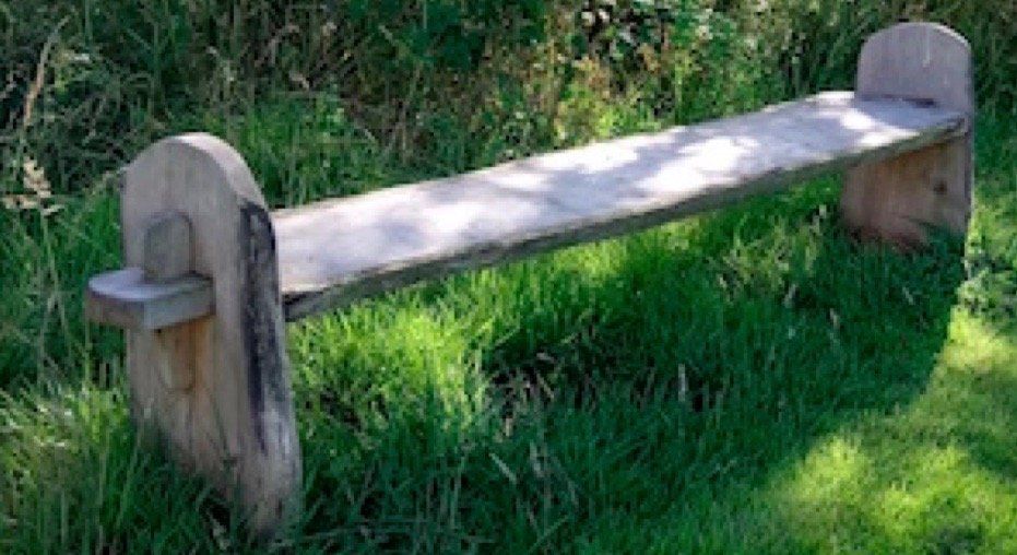 Bench in King George V Park, Crocketford