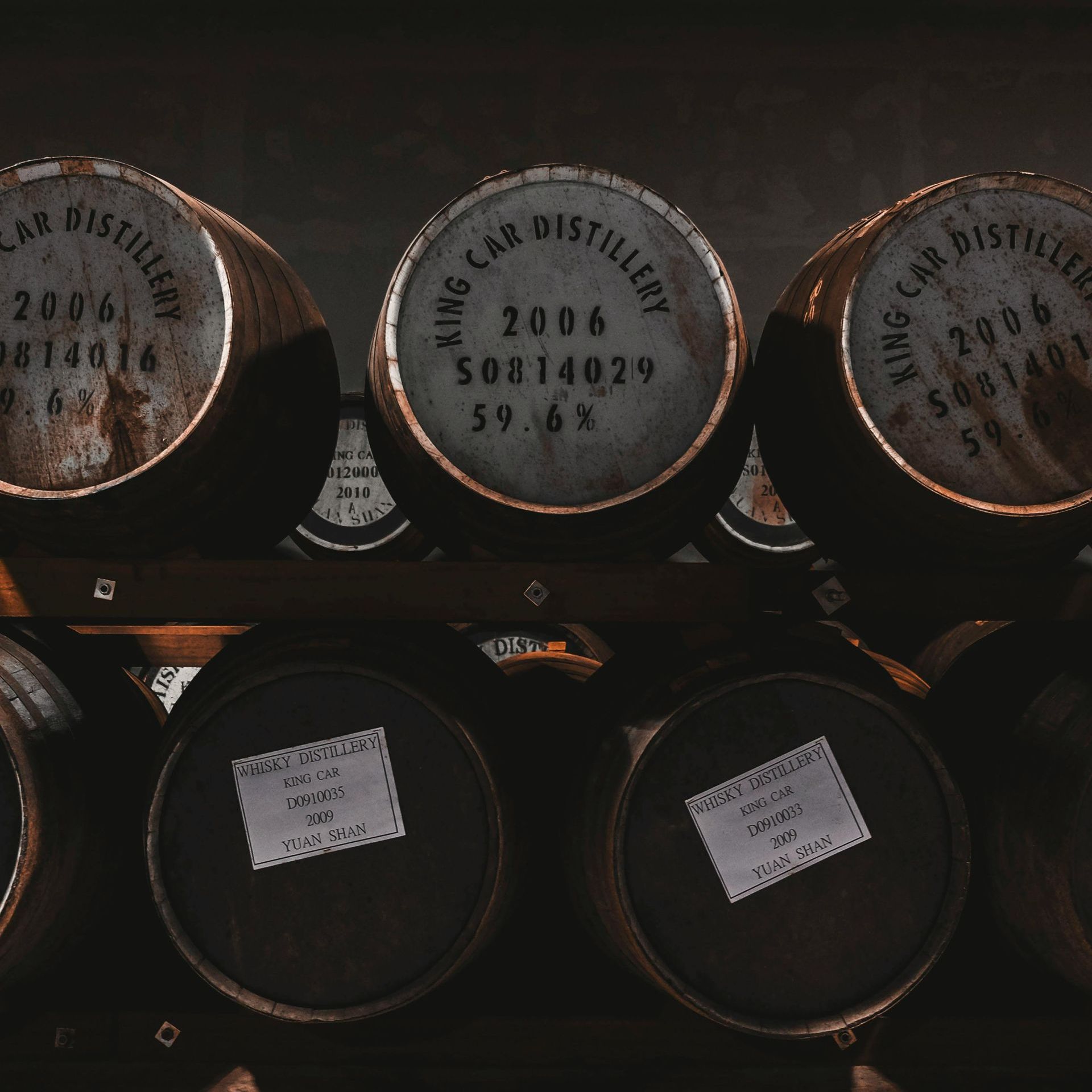 whisky casks