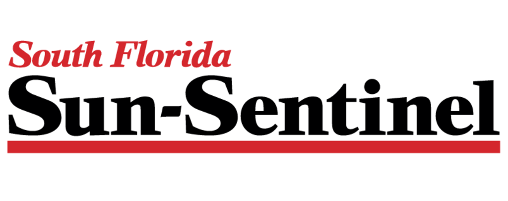 The logo for the south florida sun-sentinel newspaper