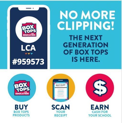 Box Tops For Education for LCA