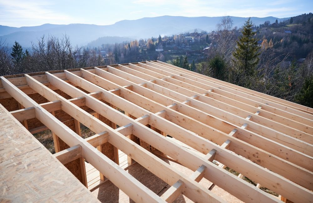 Wooden Framework of a Buildings Roof — Premium Trusses In South Grafton, NSW