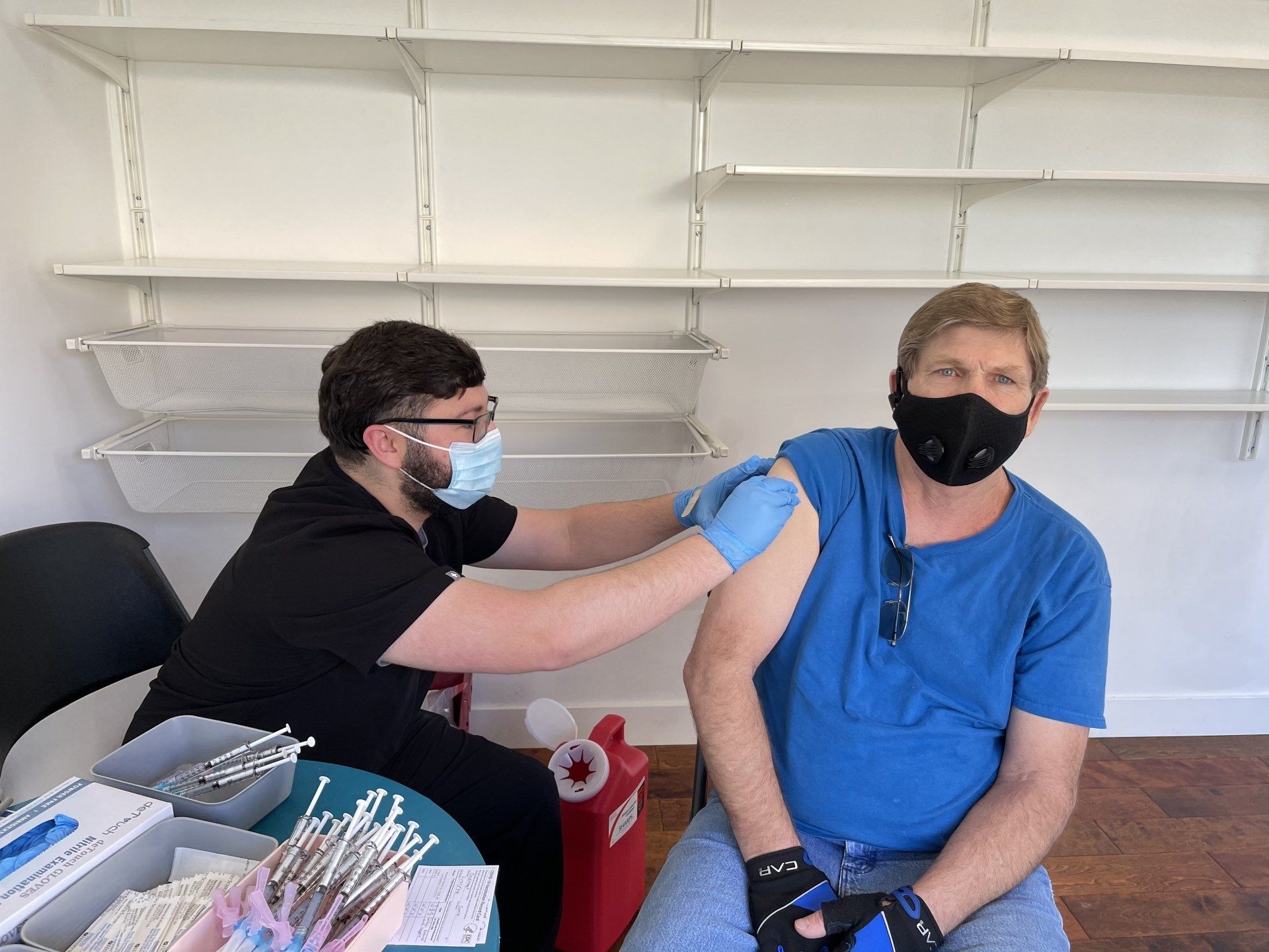 Global Resources and Supports held a vaccine pop-up clinic for COVID-19
