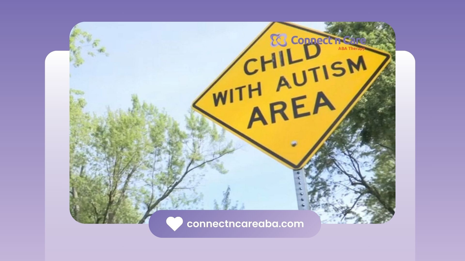 Autistic Child Street Signs in NC | Connect n Care ABA