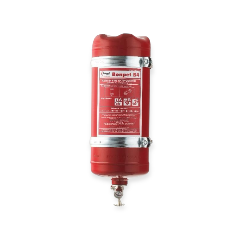 Betrouwbare 4 liter automatische schuimblusser voor optimale brandbeveiliging in kleine tot middelgrote ruimtes