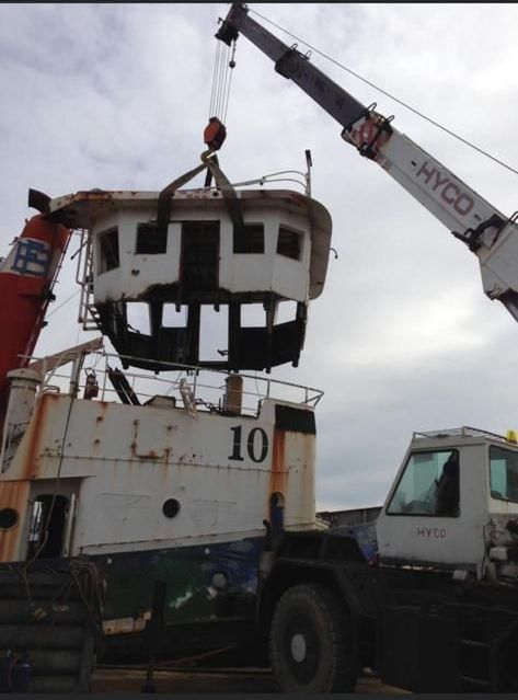 gru per demolizioni industriali