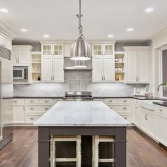 kitchen in luxury home