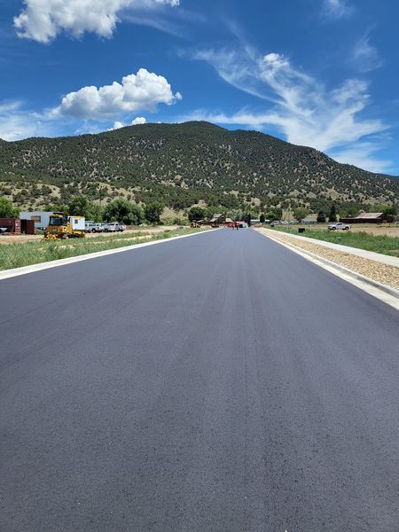 brand new driveway