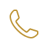 Gold-colored phone receiver icon.