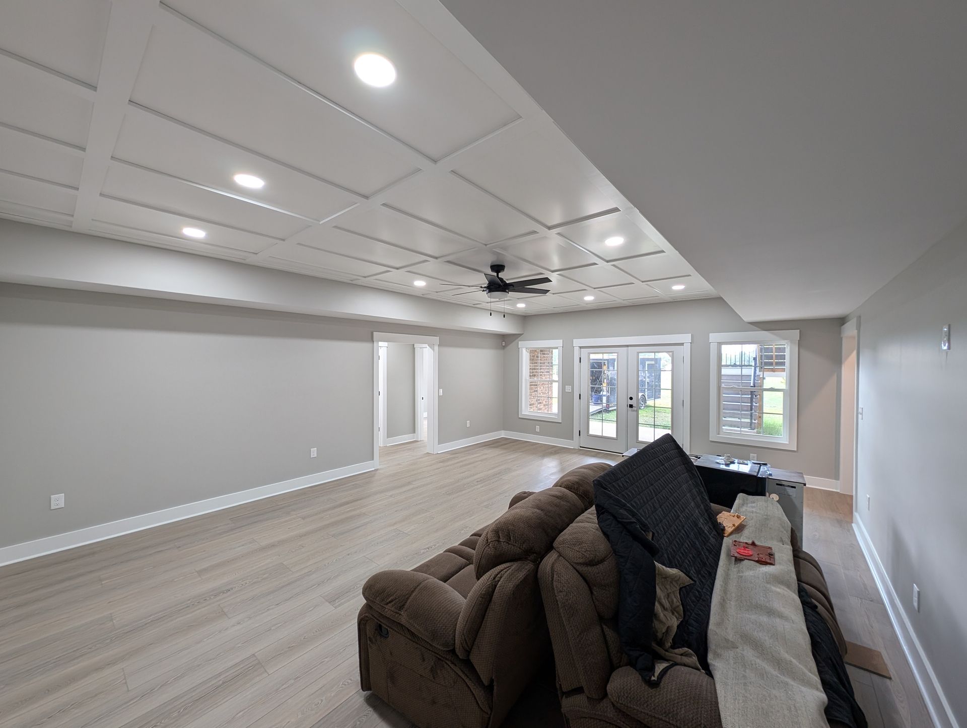 Beautifully renovated living room in Lexington NC