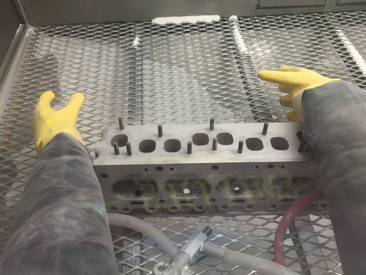 Classic Car Media Blasting