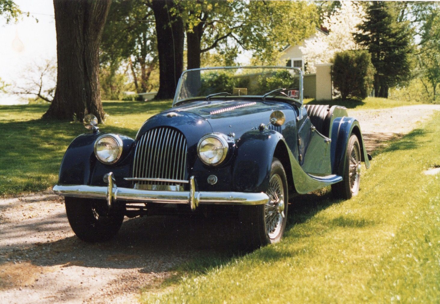 Blue 1957 Morgan