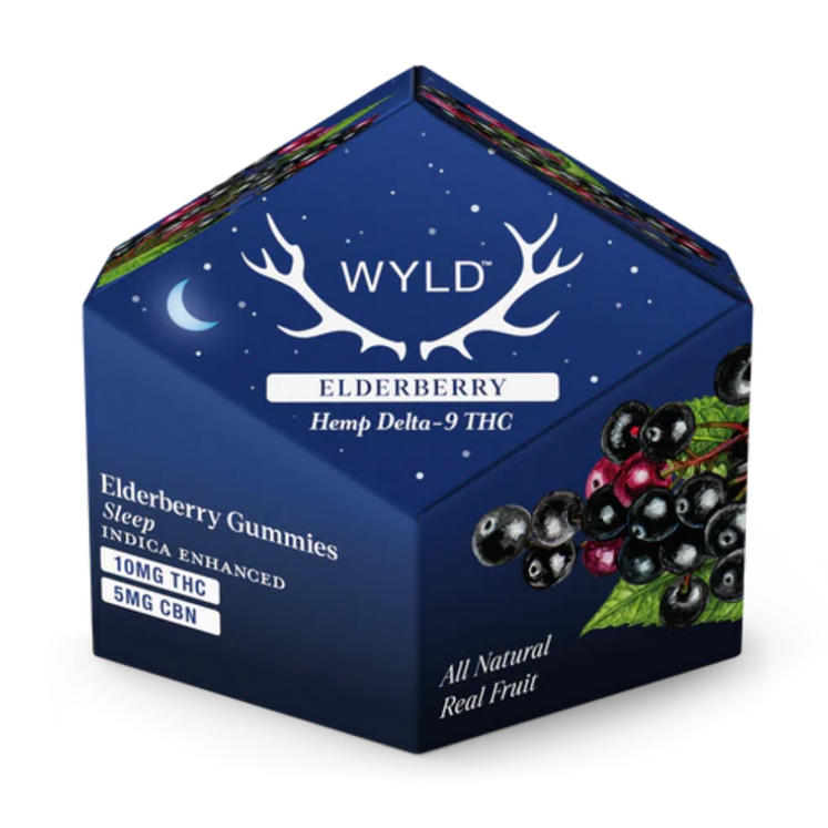 Elderberry 2:1 THC CBN Gummies
