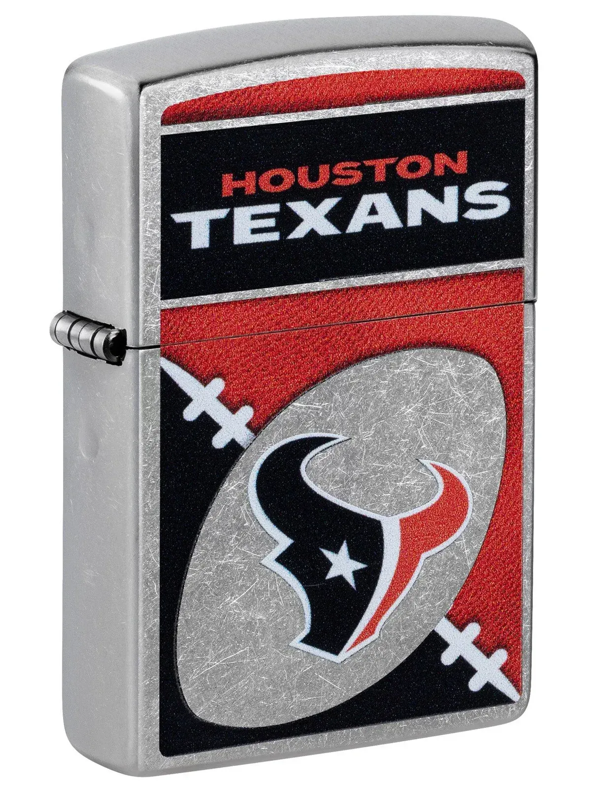 Zippo Lighter: NFL Football, Houston Texans - Street Chrome