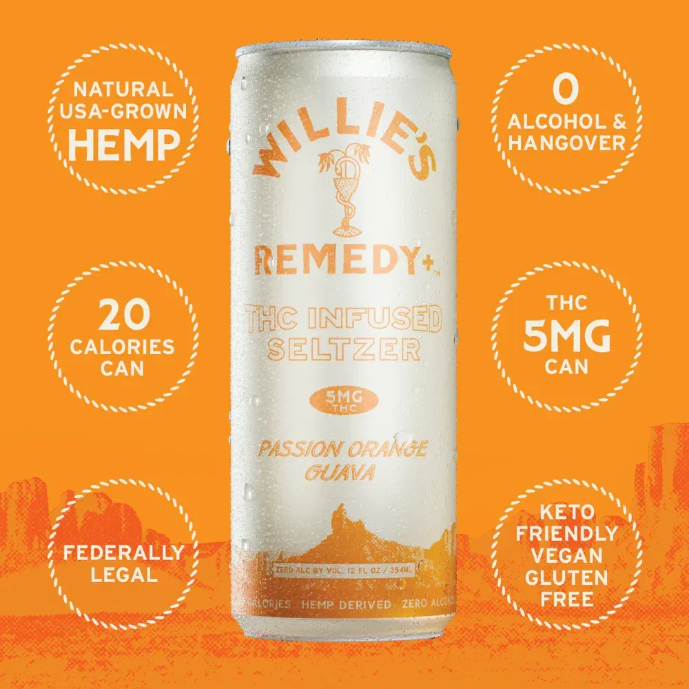 Willie's Remedy+ Passion Orange Guava – 5mg