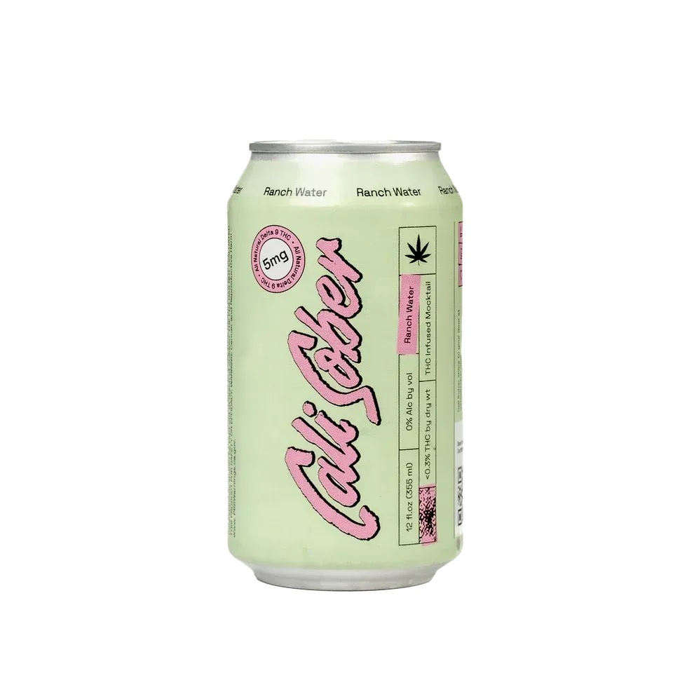 Cali Sober Ranch Water – 5mg