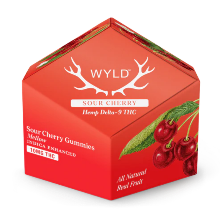 Sour Cherry Indica Gummies