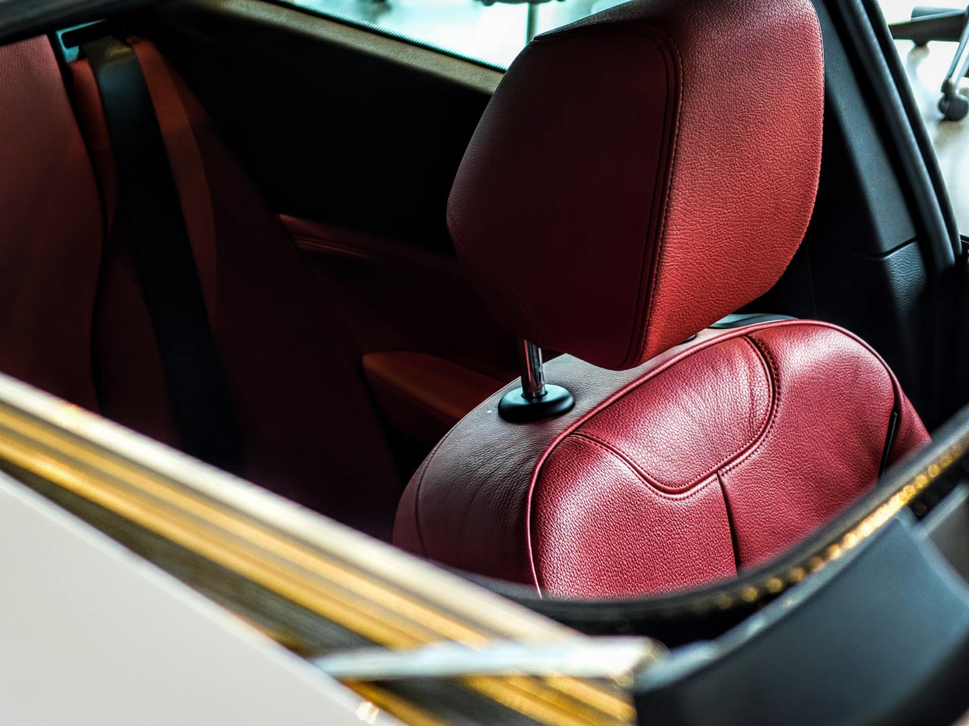 leather car seat
