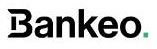 Le logo de Bankeo présente un texte gras, noir et sans empattement, avec un petit point carré turquoise à la fin.