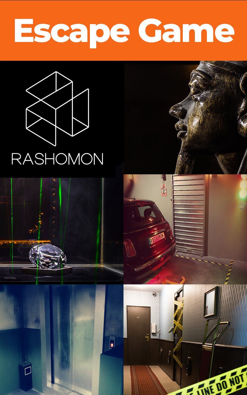 Affiche Escape Game Rashomon