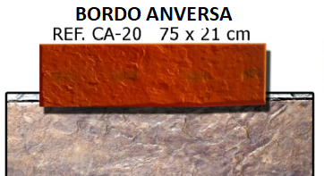 Stampi APSE Bergamo Verdello bordo anversa