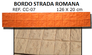 Stampi APSE Bergamo Verdello bordo strada romana