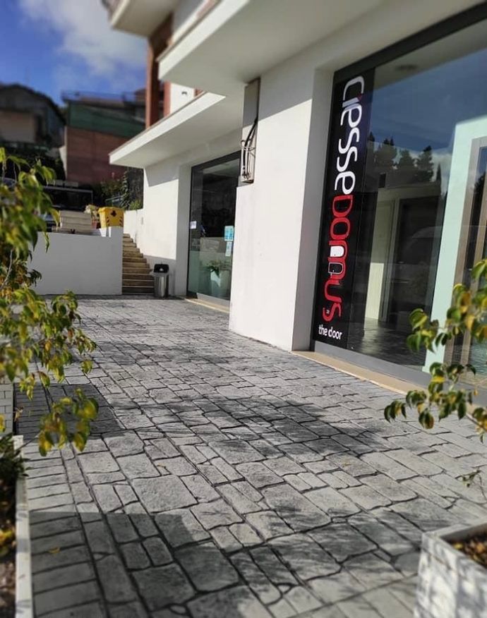 CEMENTO STAMPATO DECOQUARZ GRIGIO 📍ENNA