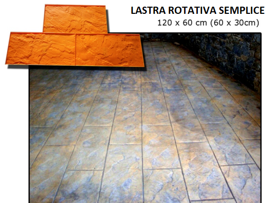 Stampi APSE Bergamo Verdello lastra rotativa semplice