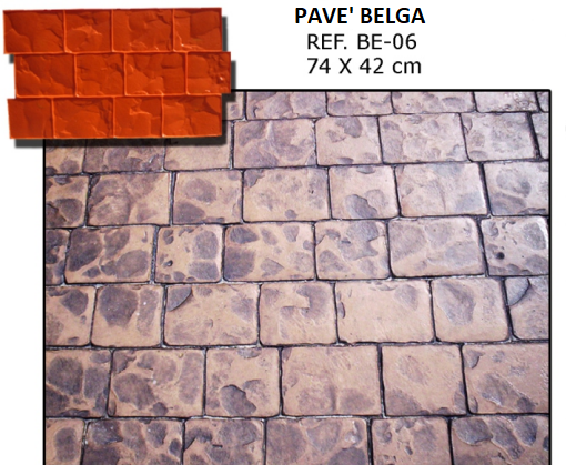 Stampi APSE Bergamo Verdello Pavè Belga