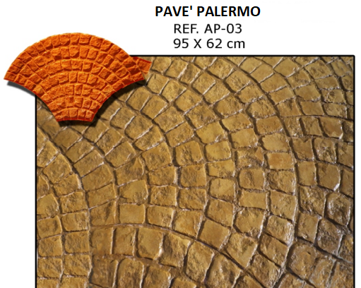 Stampi APSE Bergamo Verdello pavè Palermo