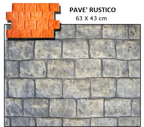 Stampi APSE Bergamo Verdello Pavè Rustico