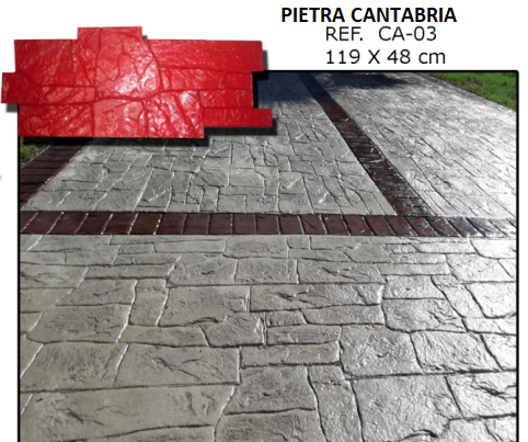 Stampi APSE Bergamo Verdello pietra Cantabria