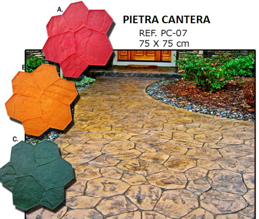 Stampi APSE Bergamo Verdello pietra Cantera