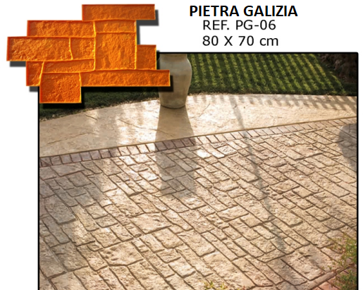 Stampi APSE Bergamo Verdello pietra Galizia