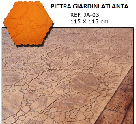 Stampi APSE Bergamo Verdello pietra giardini Atlanta