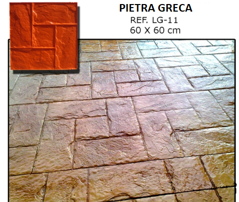 Stampi APSE Bergamo Verdello pietra Greca