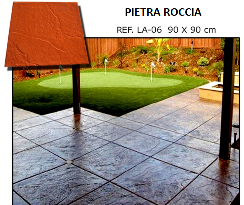 Stampi APSE Bergamo Verdello Pietra Roccia