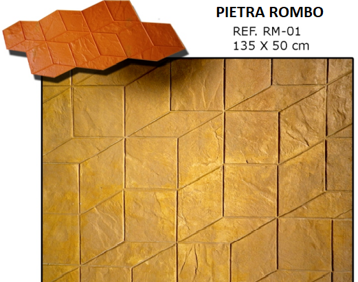 Stampi APSE Bergamo Verdello pietra Rombo