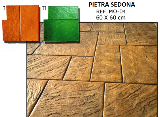 Stampi APSE Bergamo Verdello Pietra Sedona