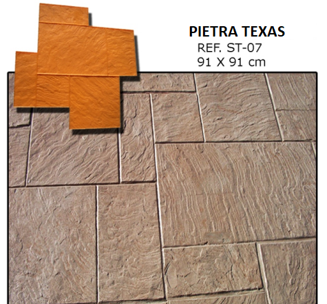 Stampi APSE Bergamo Verdello Pietra Texas